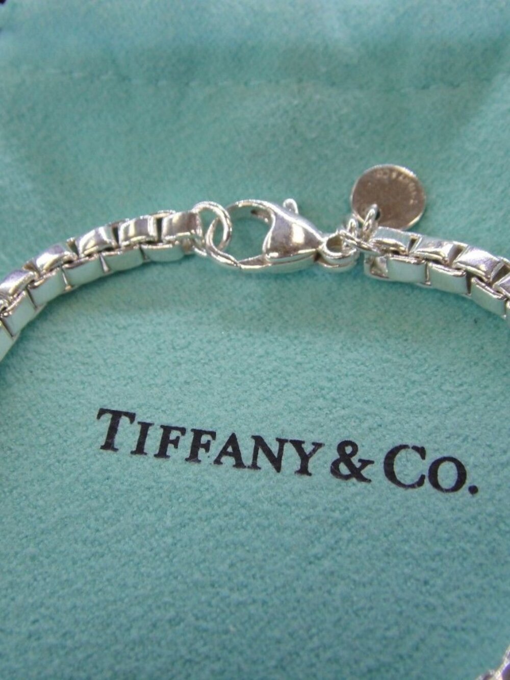 Tiffany & Co. Sterling Silver Venetian Chain Necklace